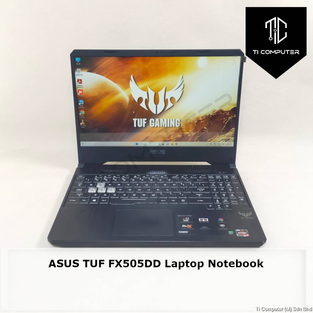 ASUS TUF FX505DD AMD Ryzen 3550H 16GB RAM 512GB SSD