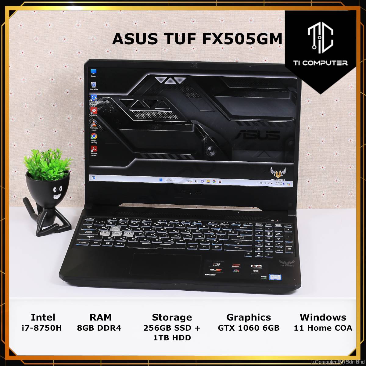 Gtx 1060 Ssd I7-4790 Gaming PC With GTX 1060, 240gb SSD, 1tb