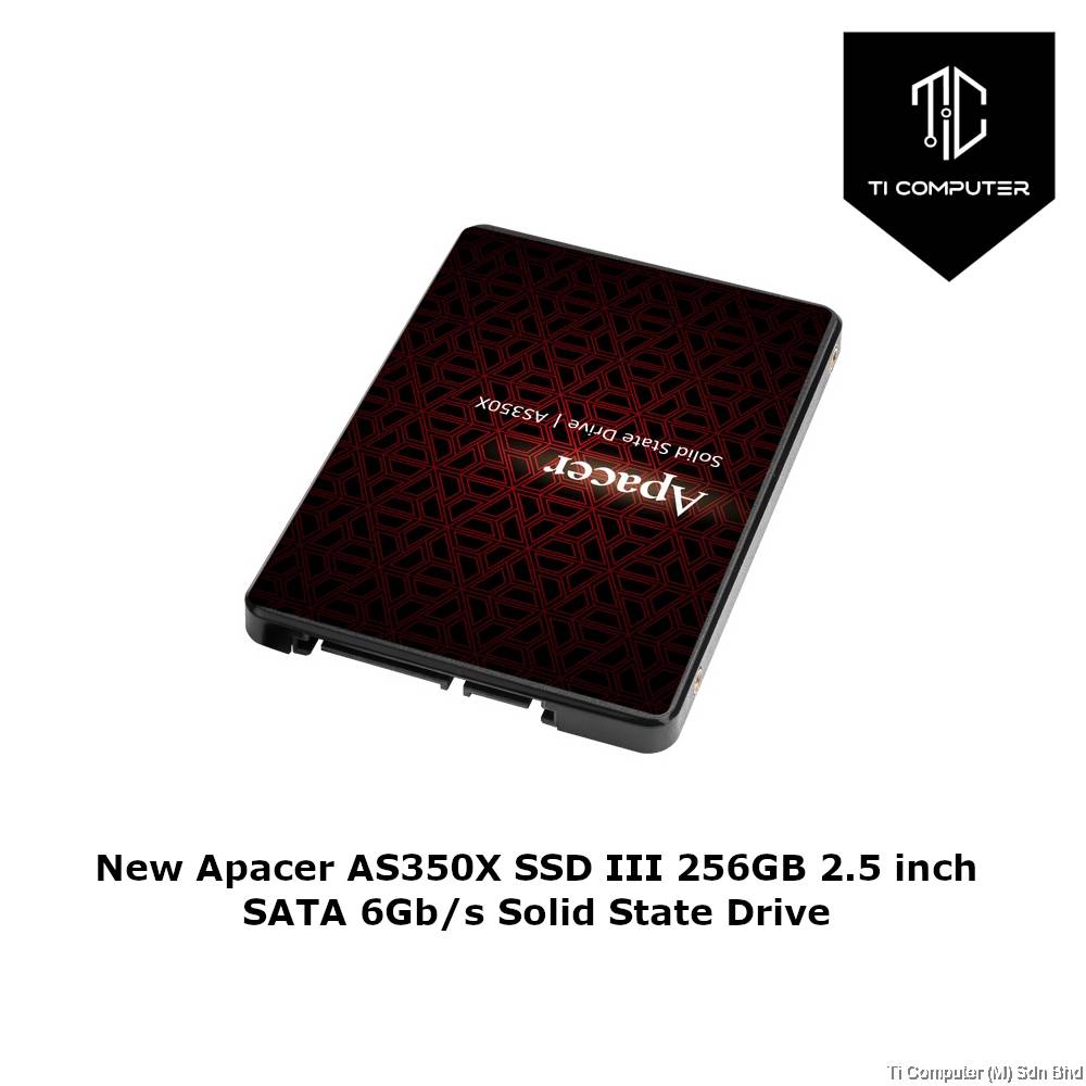 New Apacer AS350X SSD III 256GB 2.5 inch SATA 6Gb/s Solid