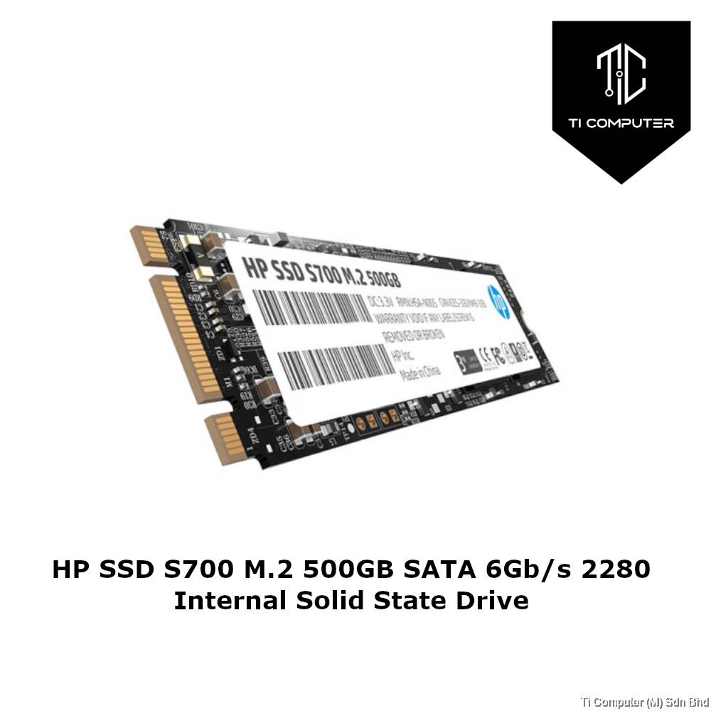HP SSD S700 M.2 500GB SATA 6Gb/s 2280 Internal Solid State Drive