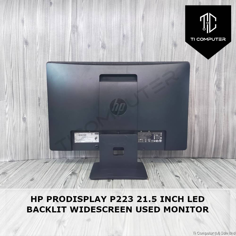 HP ProDisplay P223 21.5 inch LED Backlit Widescreen Used Monitor