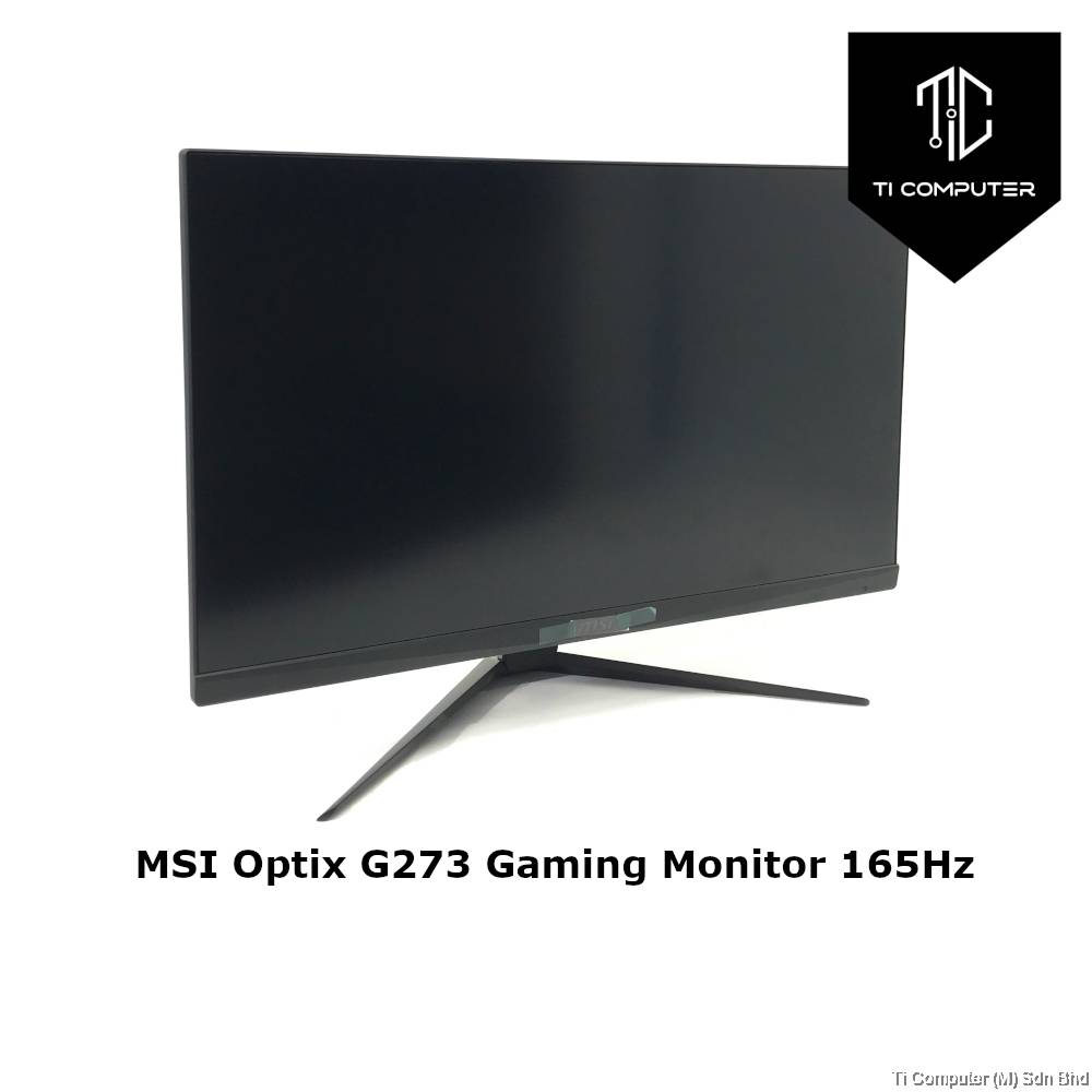 MSI Optix G273 27 Inch Gaming Monitor 165Hz Refresh Rate 1ms Nvidia G