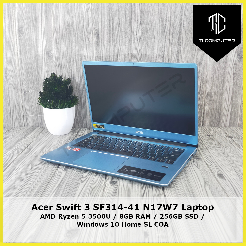 Acer Swift 3 SF314-41 N17W7 AMD Ryzen 5 3500U 8GB RAM 256GB SSD 14 FHD ...