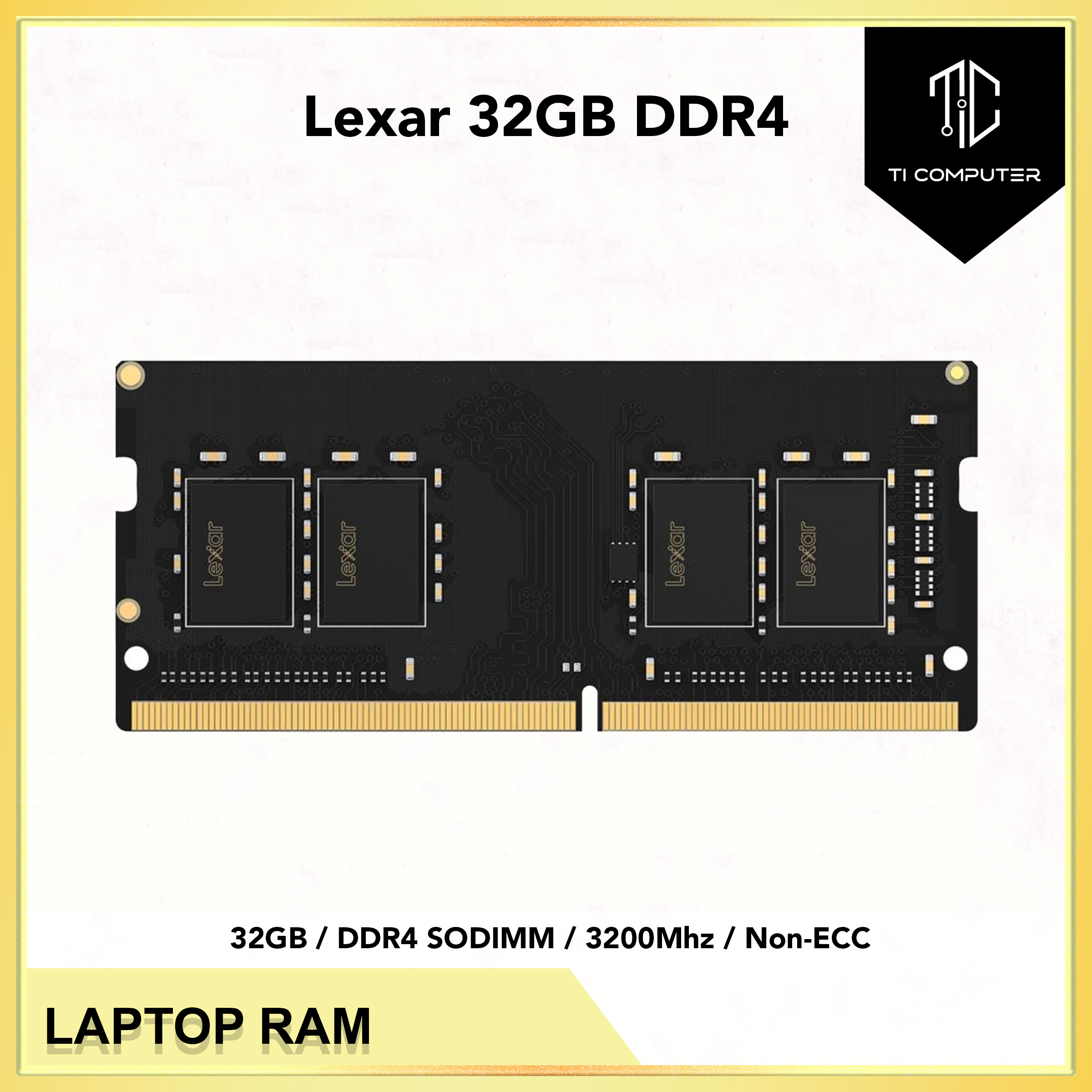 NEW LEXAR 32GB DDR4 3200mhz 1.2V SODIMM Laptop Memory Notebook RAM