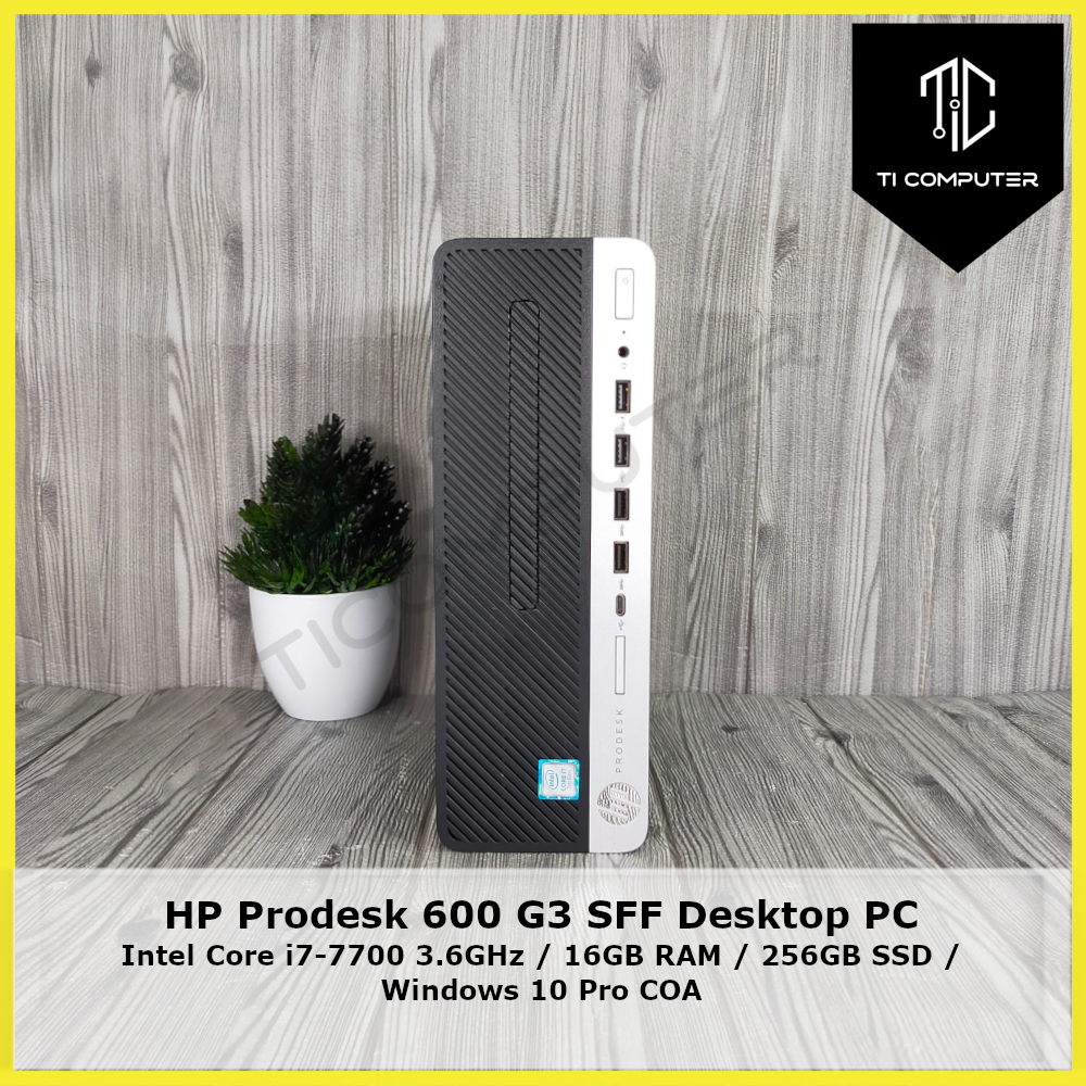 通信販売ディスクトップ◇HP 600 G3◇Win 11◇i3-7100◇M.2 SSD