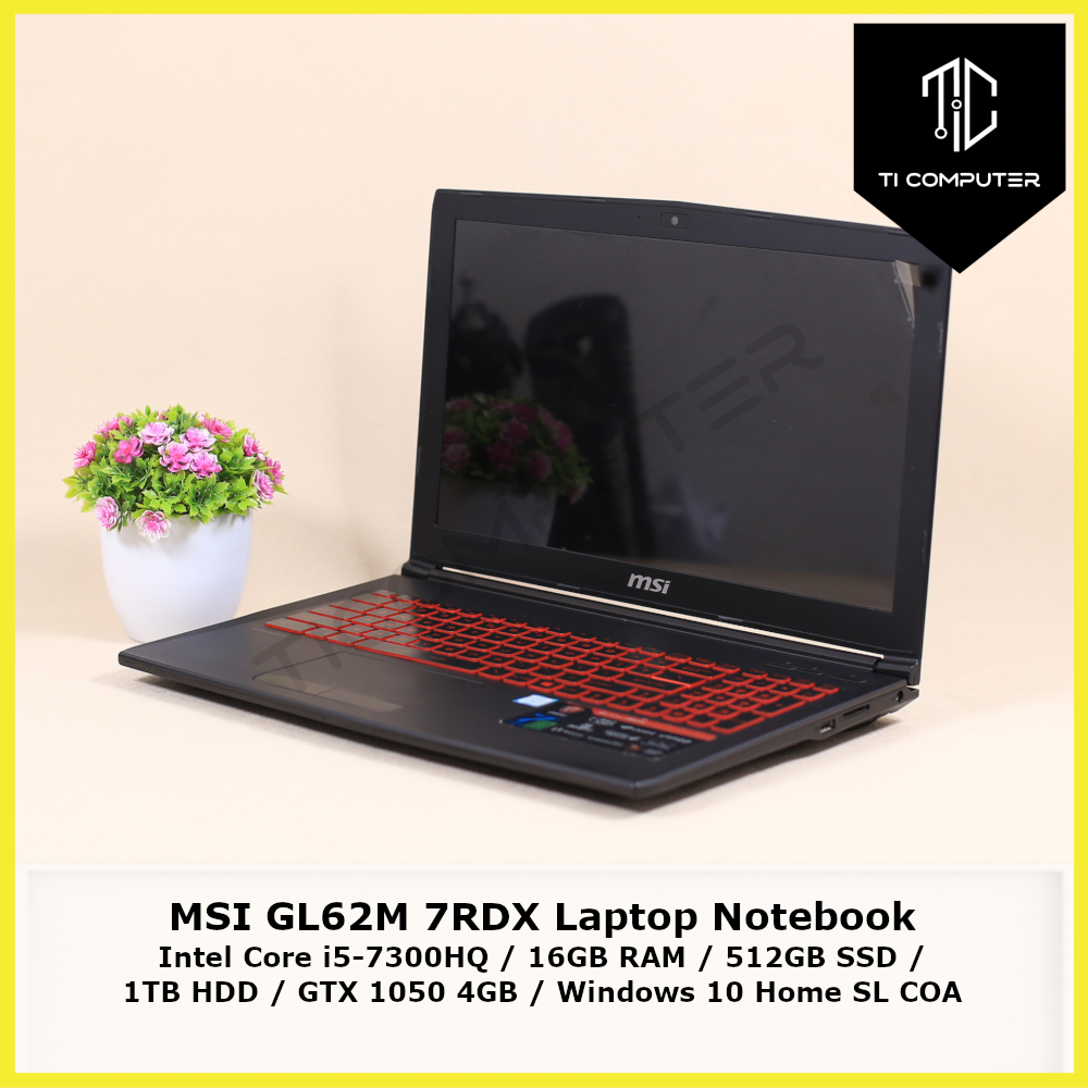 Gtx 1050 Ti Msi 7rex Gl62m MSI GL62M (7TH GEN) I5-7300HQ · GTX