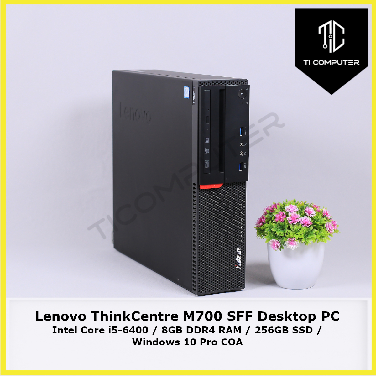 Lenovo ThinkCentre M700 SFF Intel Core i5-6400 8GB DDR4 RAM 256GB