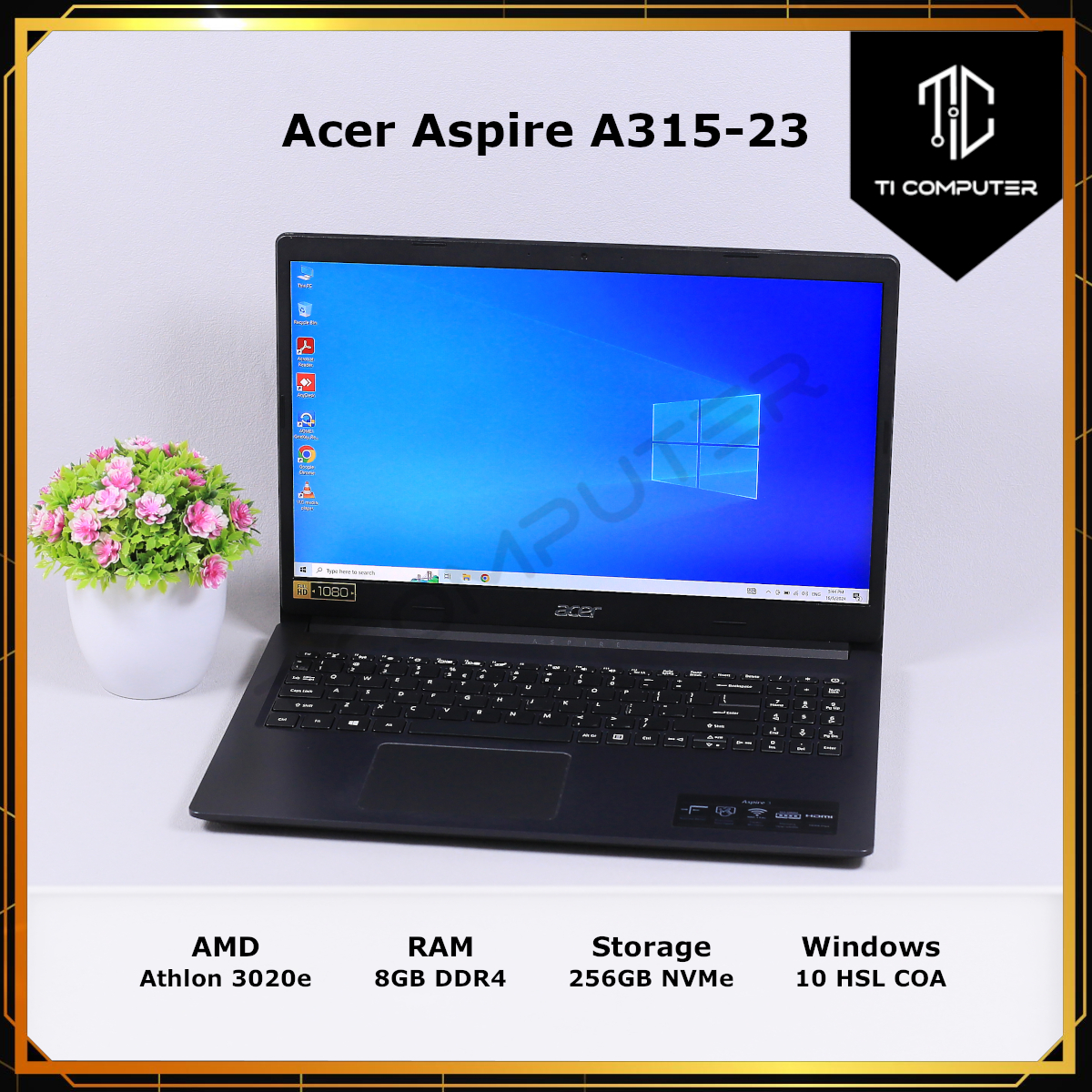 Laptop Amd Acer Amd 3020e Jual Laptop Acer Aspire A314-22 AMD