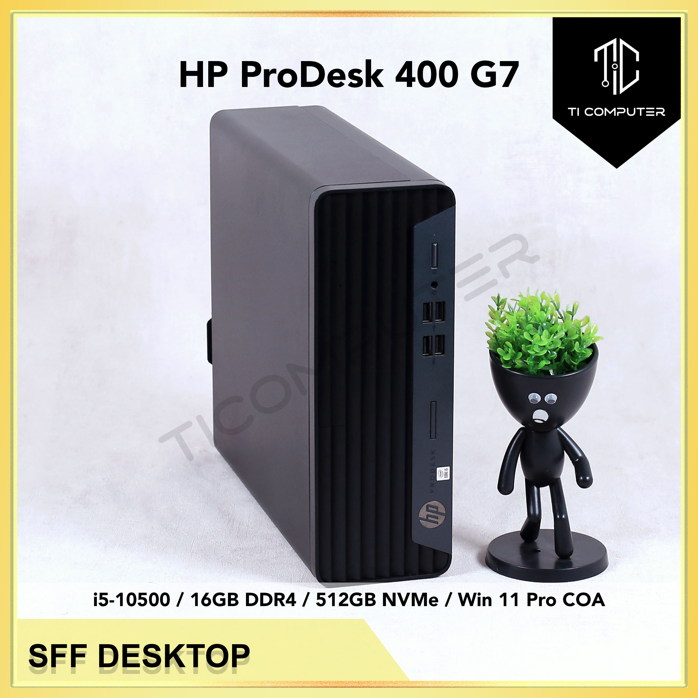 Amazon.com: HP 400 G7 ProDesk SFF i5-10500 16GB/512