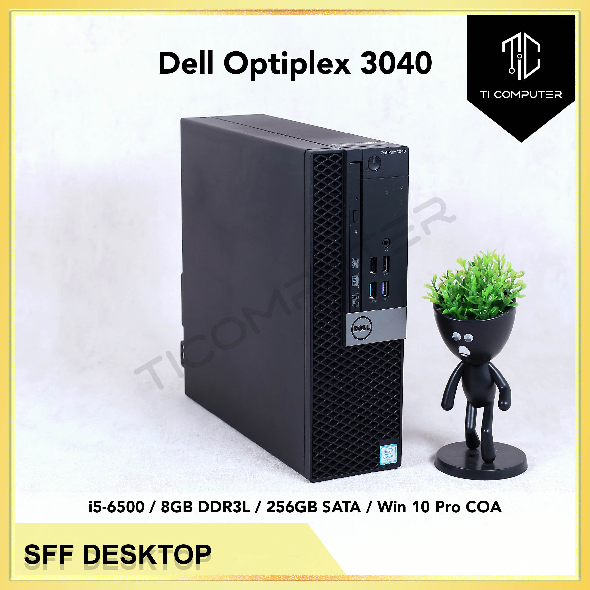 デスクトップPC Intel Core i7 8GB RAM Dell OptiPlex 3040 SFF Intel Core i7-6700 3.4GHz up to 4GHz 8GB