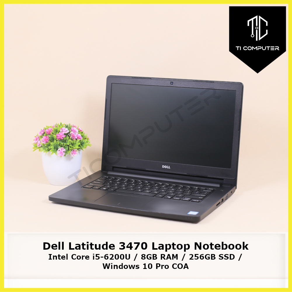 Dell Latitude 3470 Intel Core i5-6200U 8GB DDR3 RAM 256GB SSD
