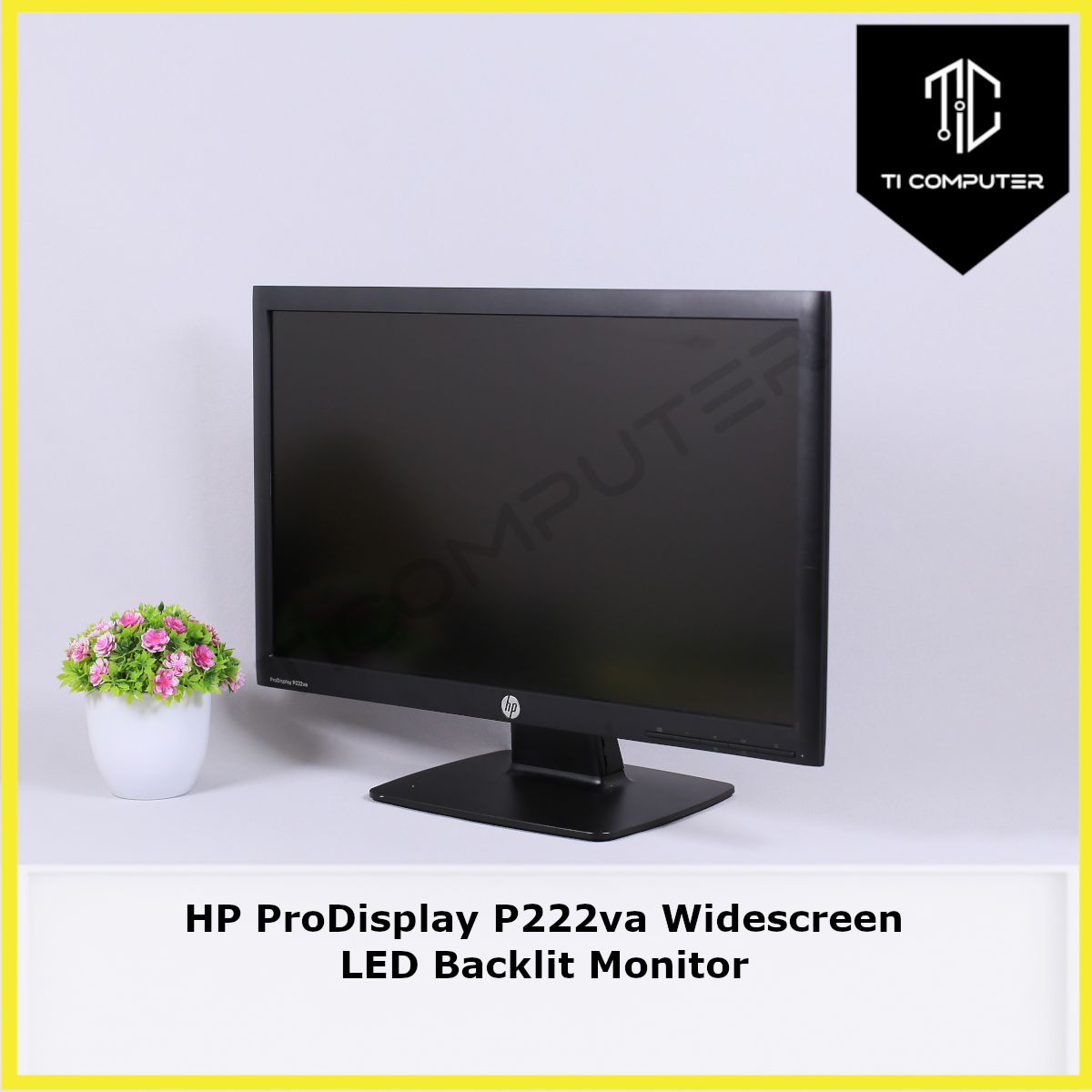 HP ProDisplay P222va Widescreen LED Backlit Refurbished Monitor