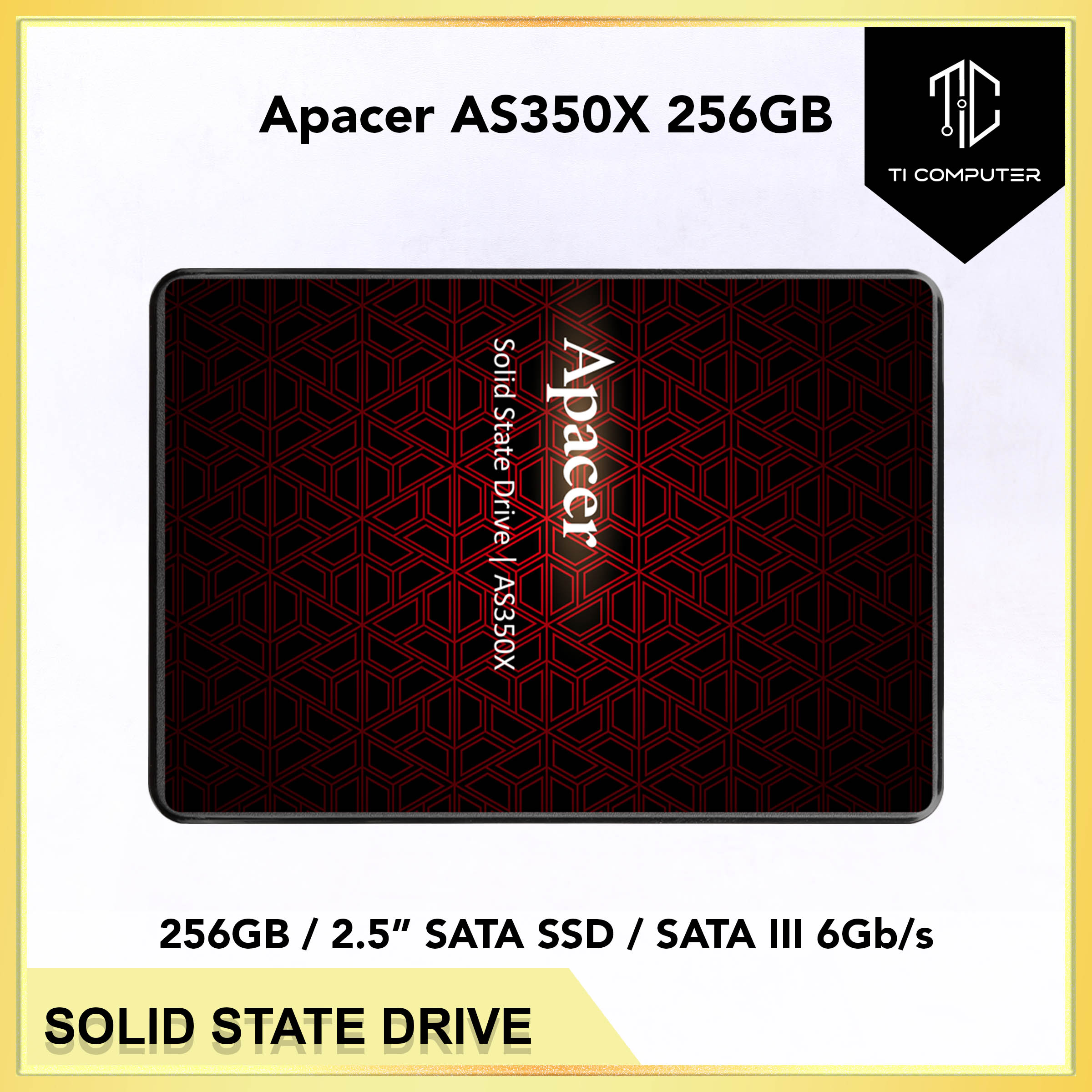 New Apacer AS350X SSD III 256GB inch SATA 6Gb/s Solid State Drive